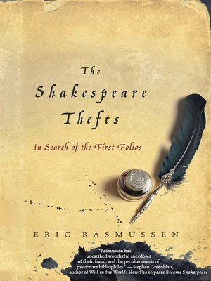 cover image of The Shakespeare Thefts